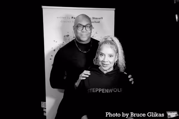 Playwright Paul Oakley Stovall and Director Phylicia Rashad Photo