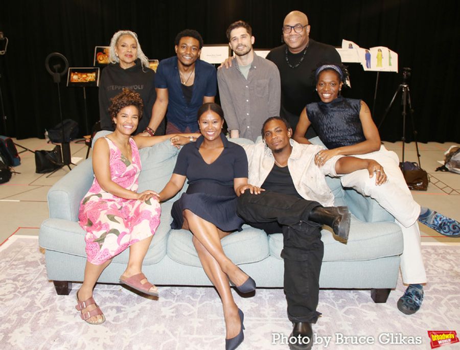 Photos: Director Phylicia Rashad and the Cast of IMMEDIATE FAMILY Meets the Press Image