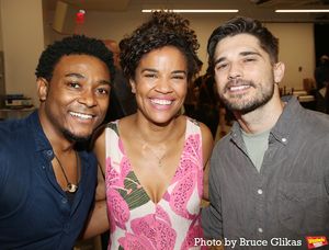 Freddie Fulton, Britney Coleman and Andy Mientus @ BroadwayWorld Freddie Fulton, Britney Coleman and Andy Mientus Photo
