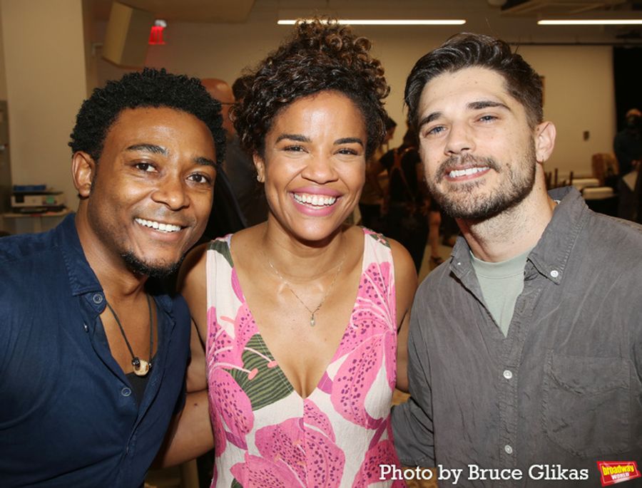 Photos: Director Phylicia Rashad and the Cast of IMMEDIATE FAMILY Meets the Press Image