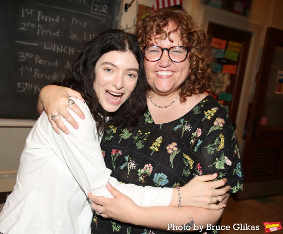 Photos: Lorde Visits The Cast of JOHN PROCTOR IS THE VILLAIN Image
