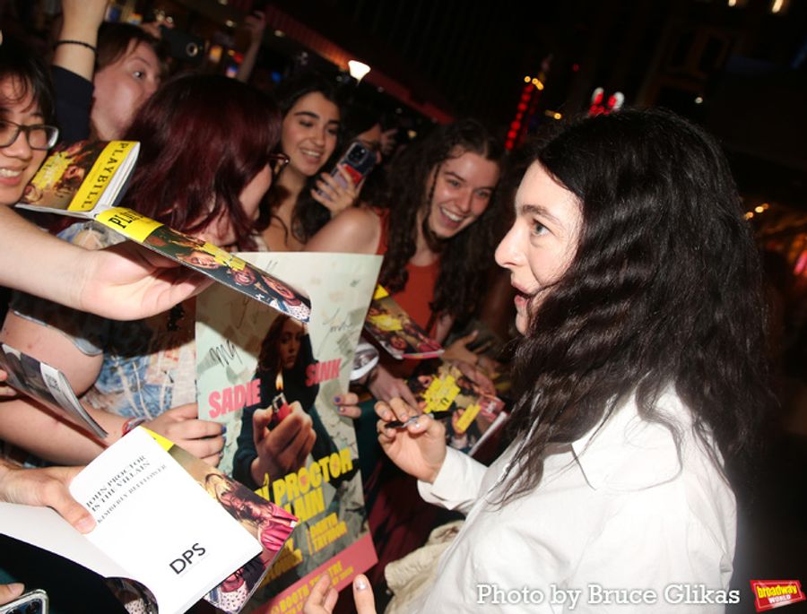 Photos: Lorde Visits The Cast of JOHN PROCTOR IS THE VILLAIN Image