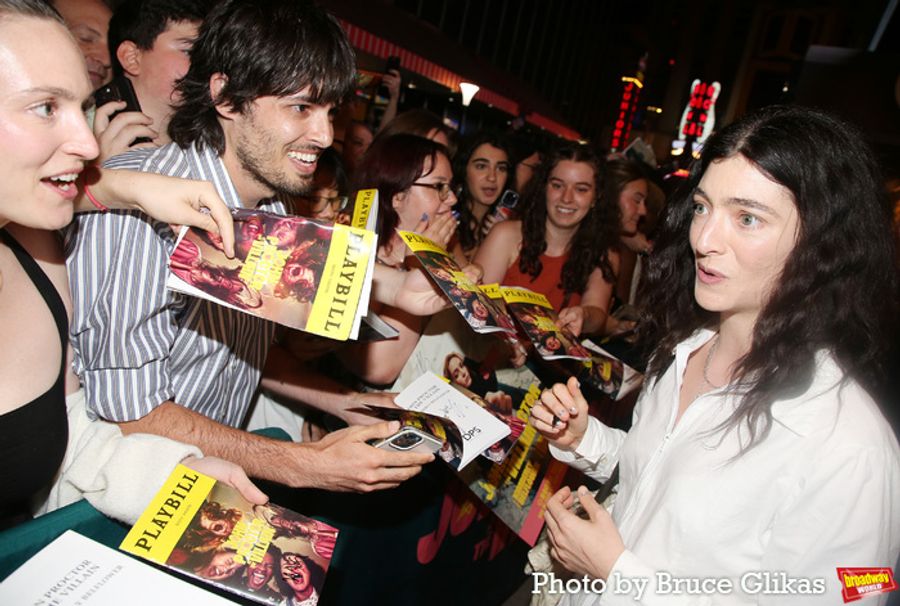 Photos: Lorde Visits The Cast of JOHN PROCTOR IS THE VILLAIN Image