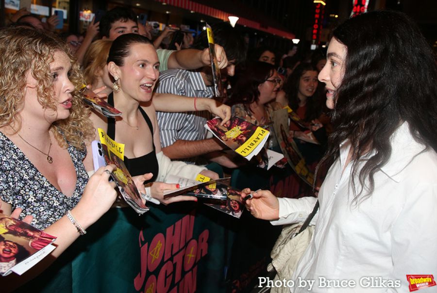 Photos: Lorde Visits The Cast of JOHN PROCTOR IS THE VILLAIN Image