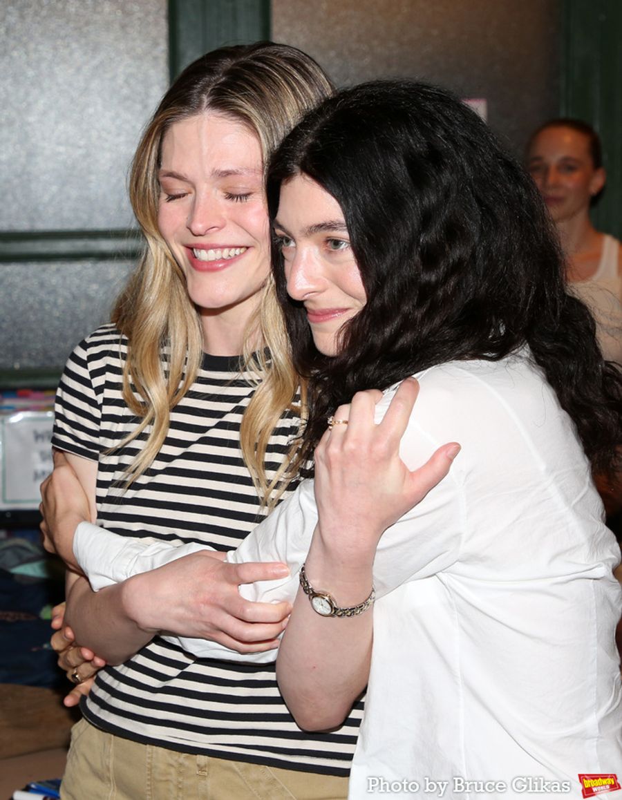 Photos: Lorde Visits The Cast of JOHN PROCTOR IS THE VILLAIN Image