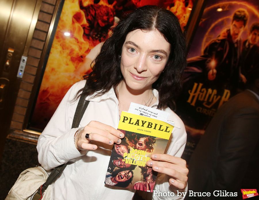 Photos: Lorde Visits The Cast of JOHN PROCTOR IS THE VILLAIN Image