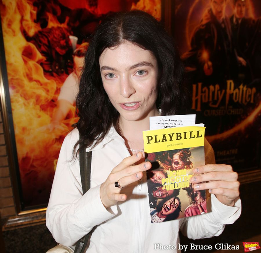 Photos: Lorde Visits The Cast of JOHN PROCTOR IS THE VILLAIN Image