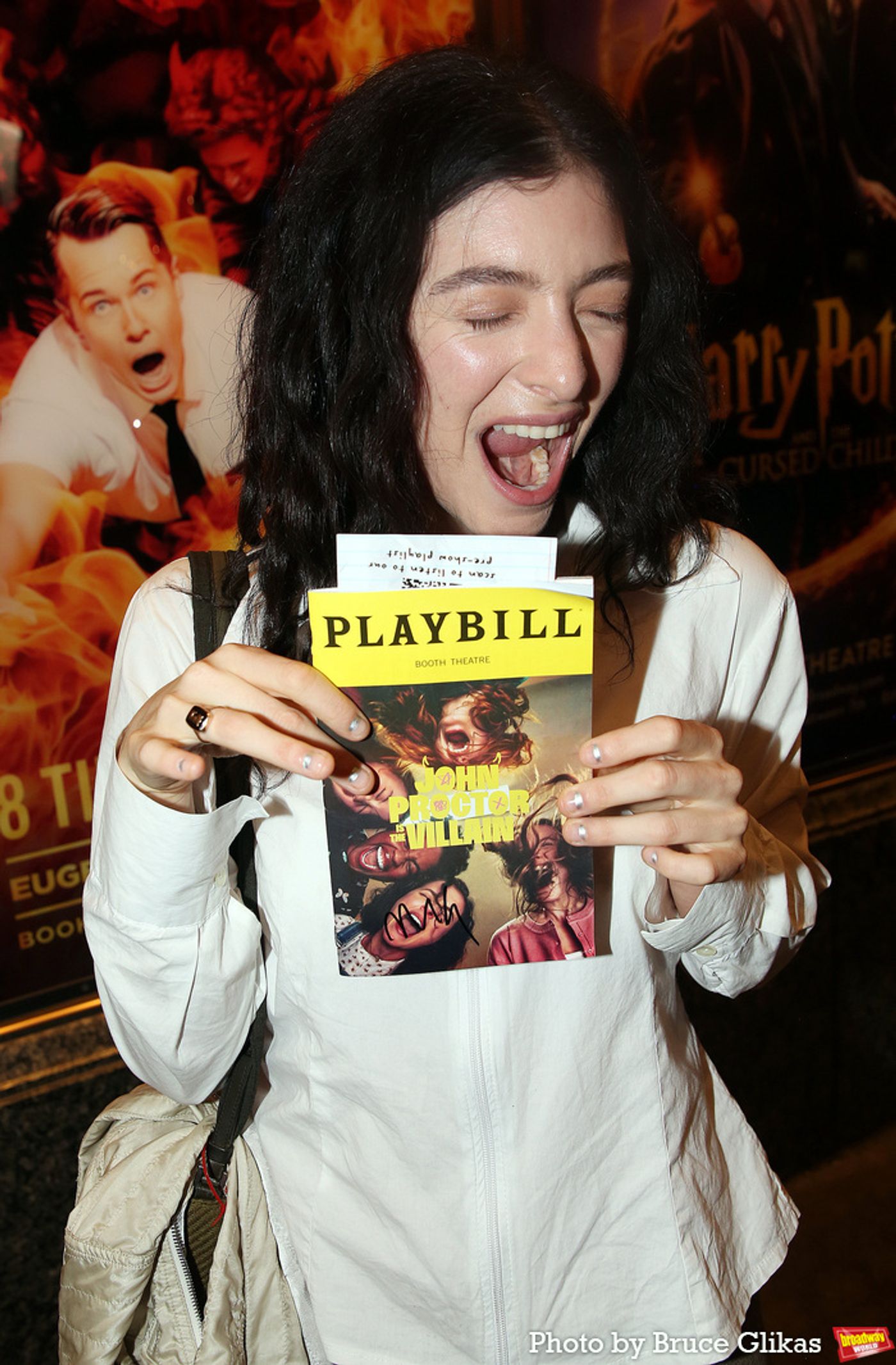 Photos: Lorde Visits The Cast of JOHN PROCTOR IS THE VILLAIN  Image