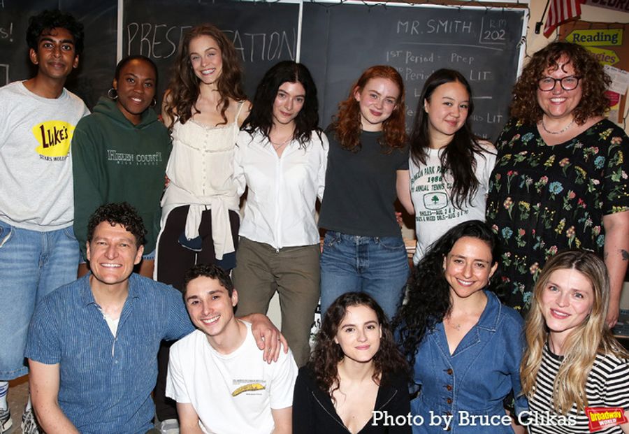 Photos: Lorde Visits The Cast of JOHN PROCTOR IS THE VILLAIN Image