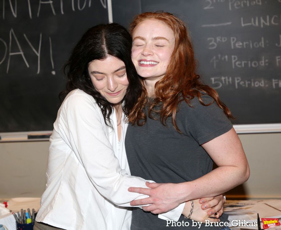Photos: Lorde Visits The Cast of JOHN PROCTOR IS THE VILLAIN Image