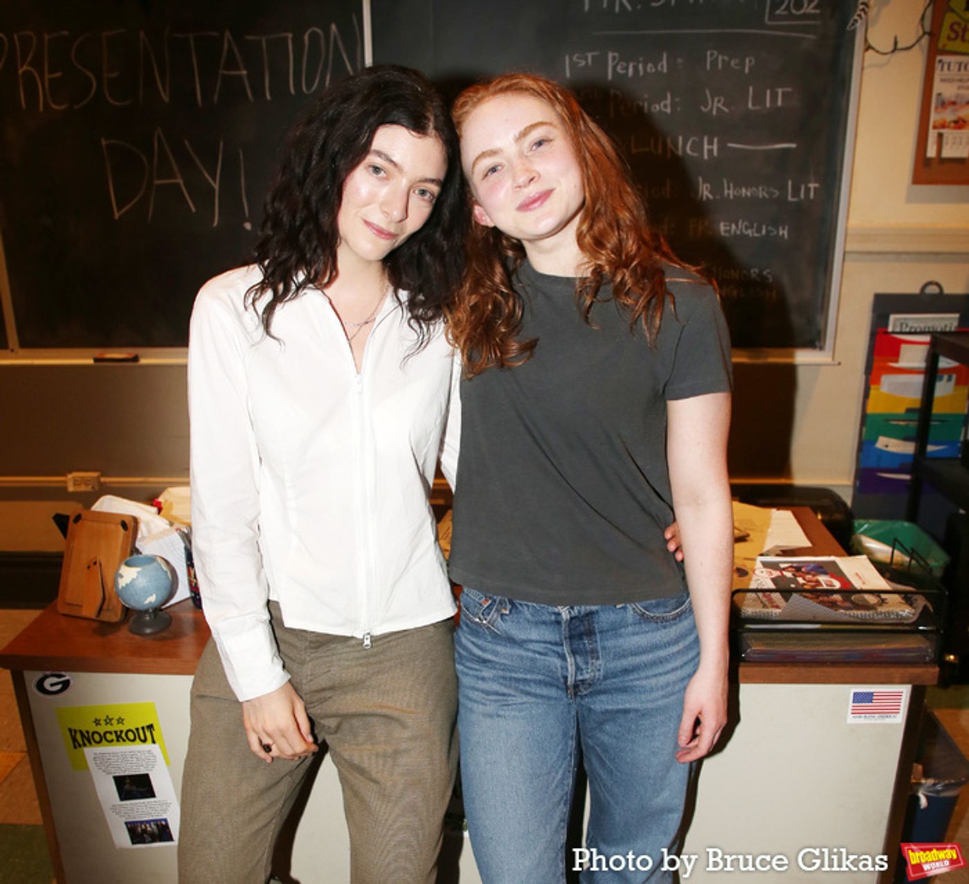 Photos: Lorde Visits The Cast of JOHN PROCTOR IS THE VILLAIN  Image