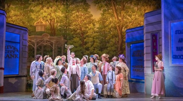 Elliott Litherland and the cast Photo