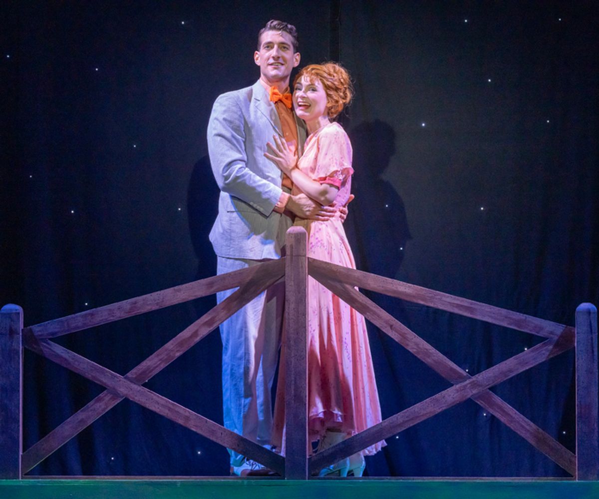 Elliott Litherland and Natalie Duncan  at 