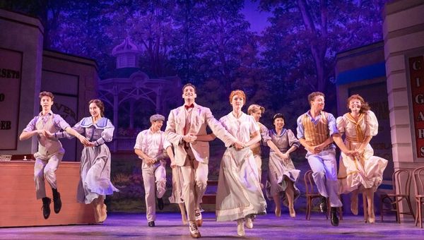 Elliott Litherland, Natalie Duncan and the cast Photo