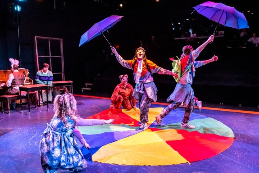The Soulpepper Theatre cast of Alice in Wonderland. Photo by Dahlia Katz.