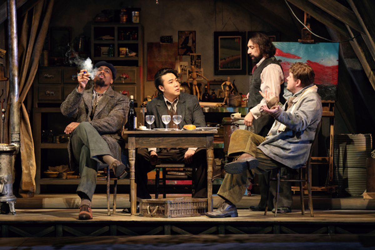 Soloman Howard, Long Long, Efraín Solís, Szymon Mechlinski, photo by Curtis Brown for the Santa Fe Opera at 