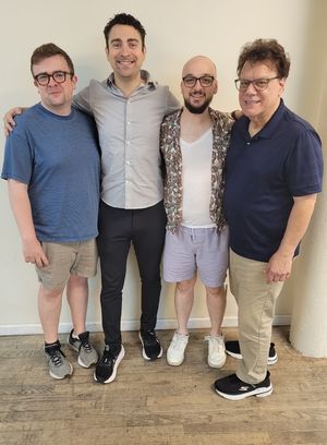 Christian Fleming, Max Silverman, Brian Pacelli, Joe Brancato Photo