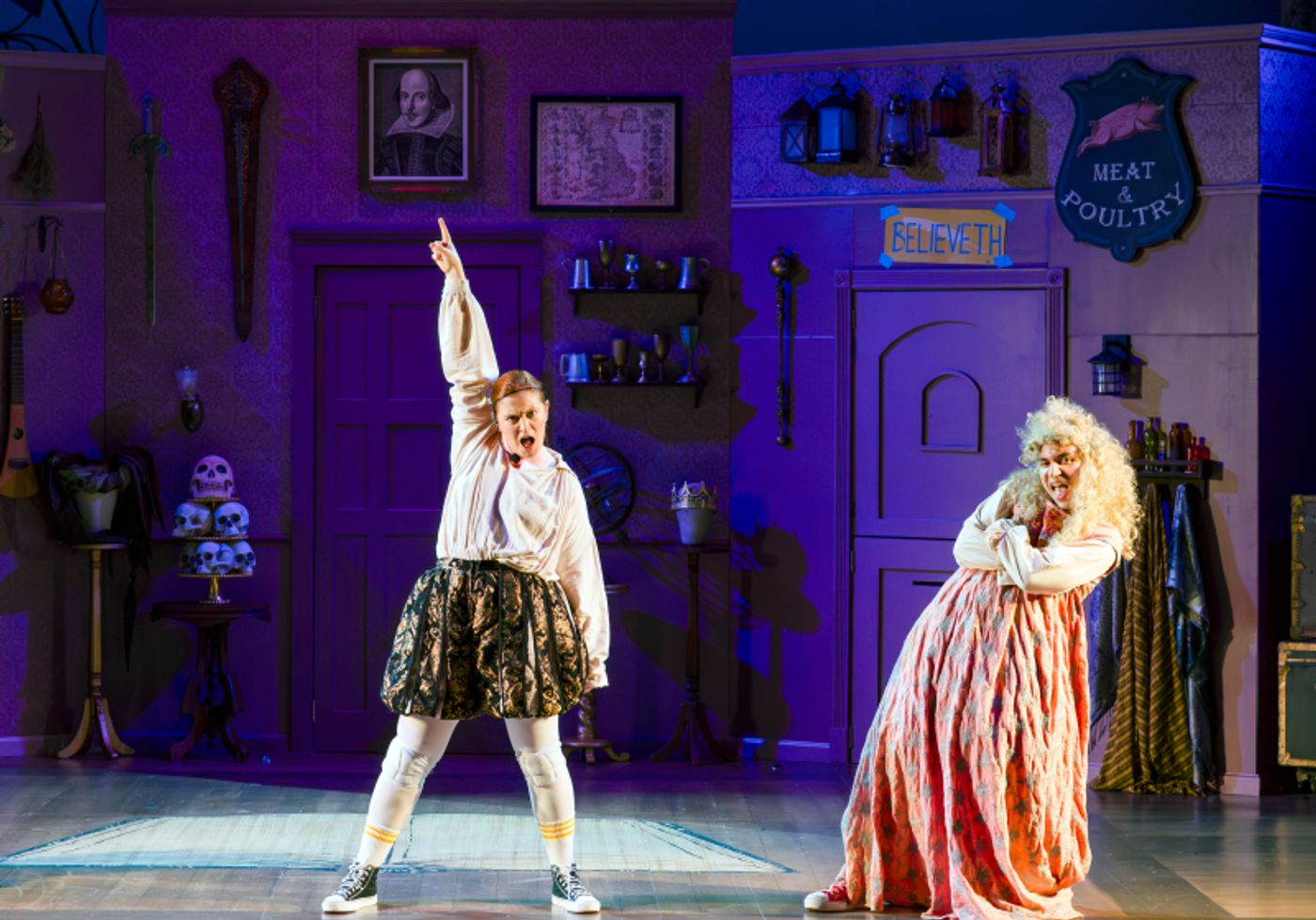 Review: THE COMPLETE WORKS OF WILLIAM SHAKESPEARE at STNJ-A Fantastic Comedic Romp  Image