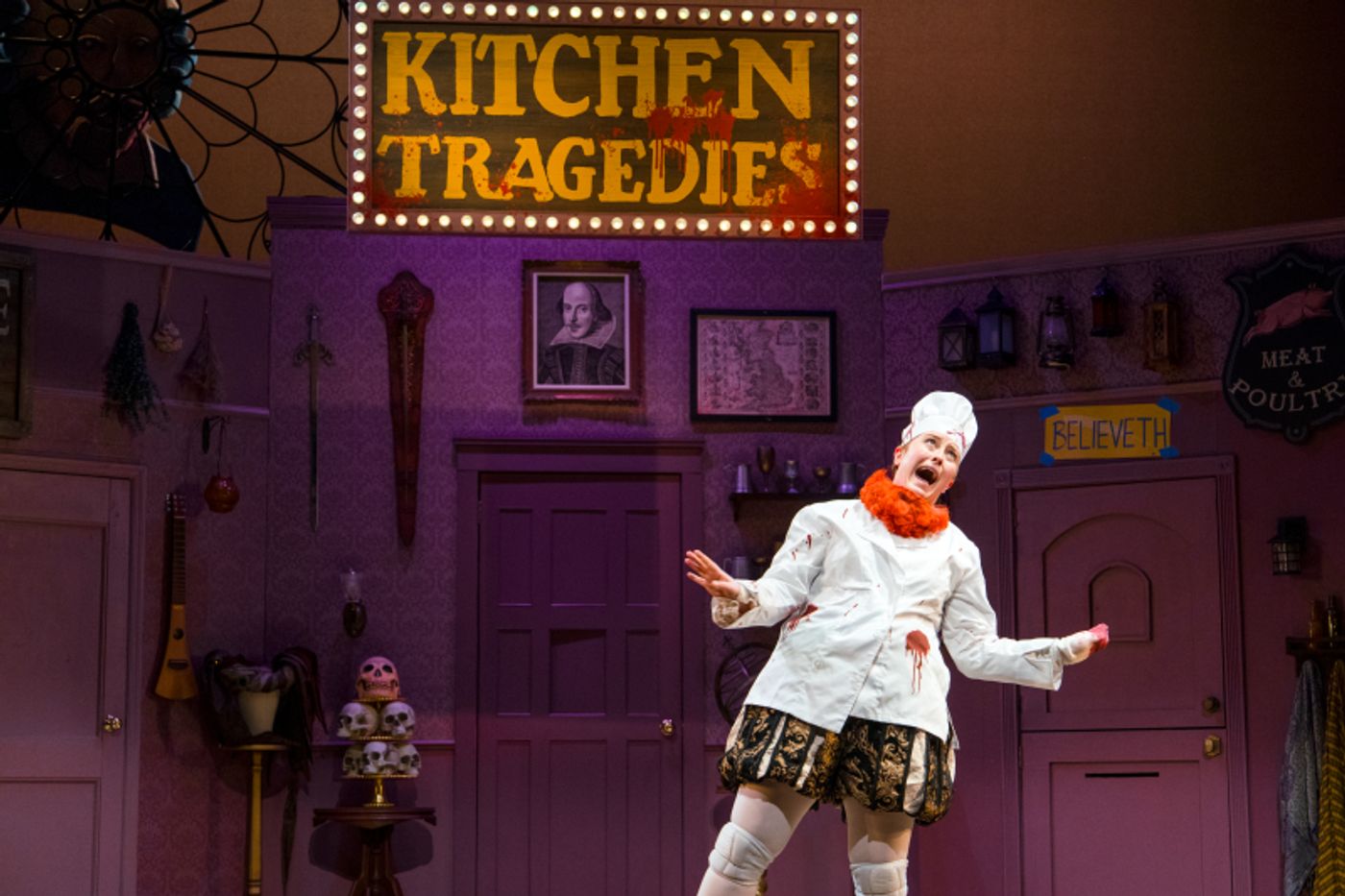 Review: THE COMPLETE WORKS OF WILLIAM SHAKESPEARE at STNJ-A Fantastic Comedic Romp  Image