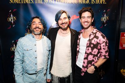 S. Asher Gelman, Stefano Milici, and Robbie Simpson of Midnight Theatricals Photo