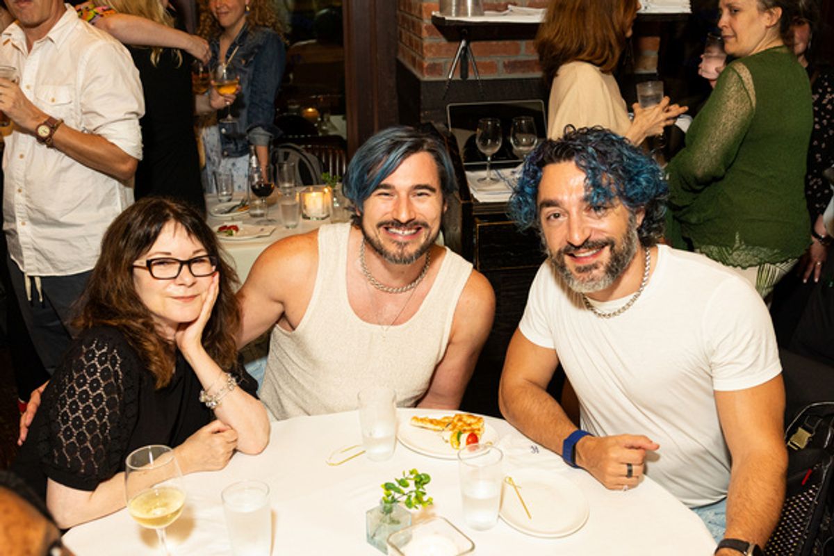 Amanda Gronich, co-writer of Here There Are Blueberries with S. Asher Gelman and Stefano Milici from Midnight Theatricals at 