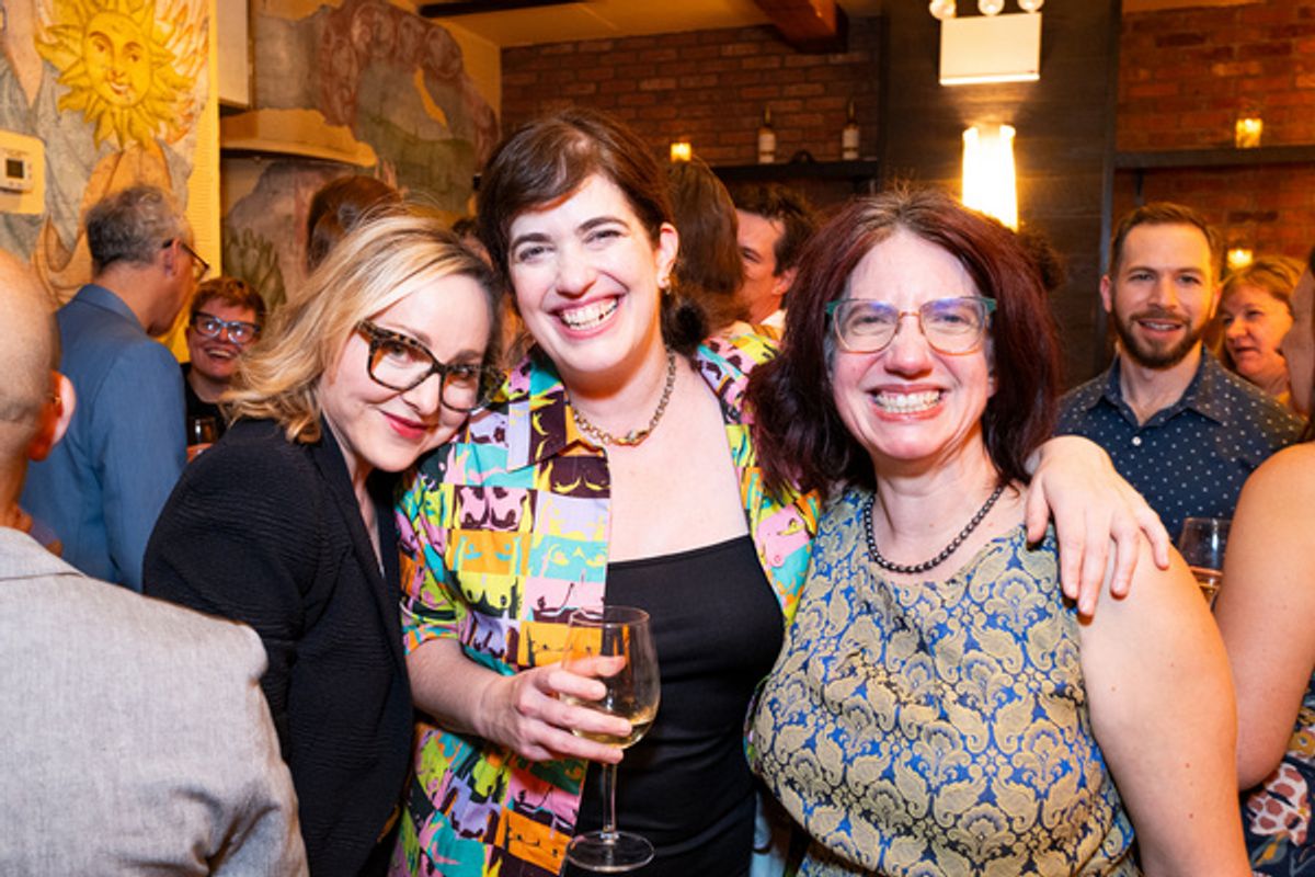 Geneva Carr, Megan Hill, and Crystal Skillman at 