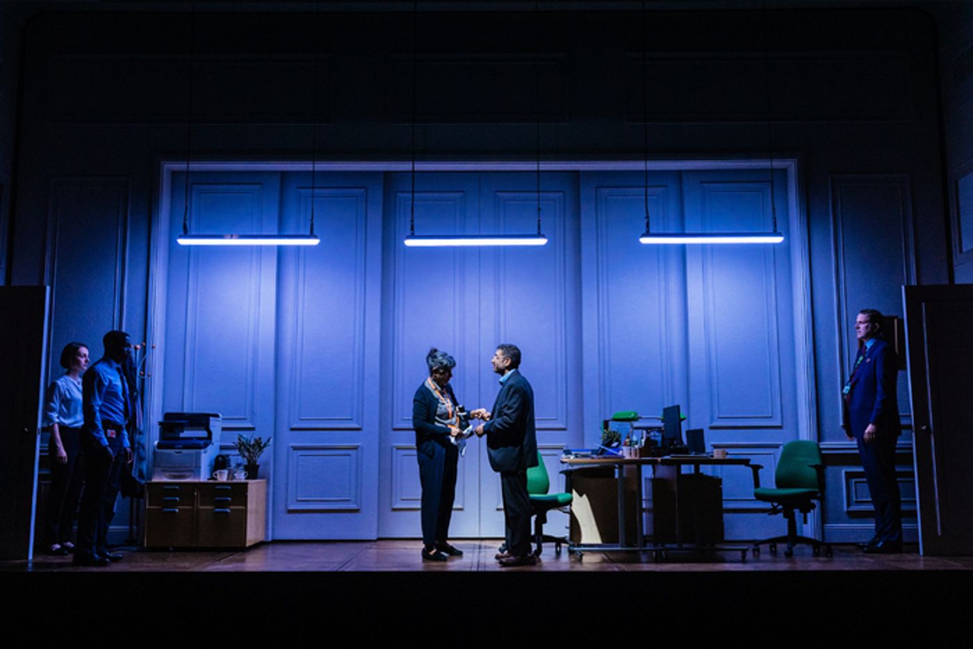 Photos: Adeel Akhtar and More in THE ESTATE at the National Theatre Photos: Adeel Akhtar and More in THE ESTATE at the National Theatre Image