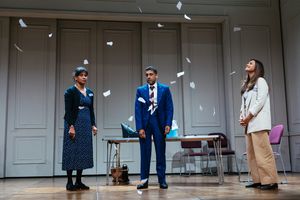 Thusitha Jayasundera, Adeel Akhtar, Shelley Conn Photo