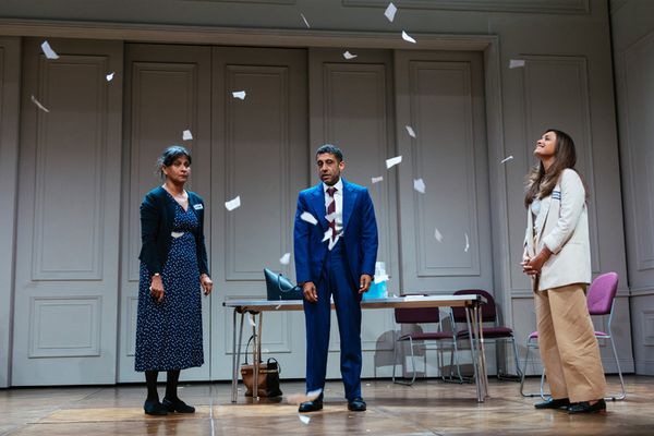 Thusitha Jayasundera, Adeel Akhtar, Shelley Conn Photo