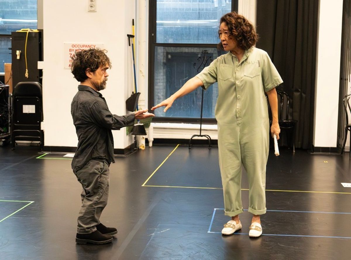 Peter Dinklage and Sandra Oh  at 