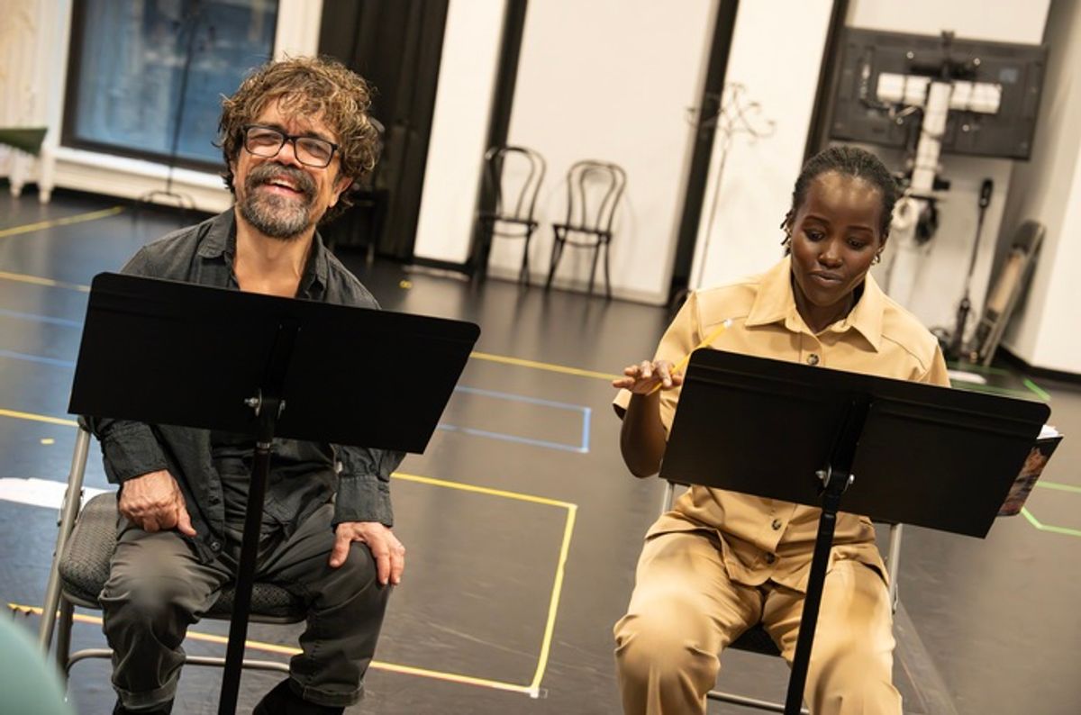 Peter Dinklage and Lupita Nyong’o at 