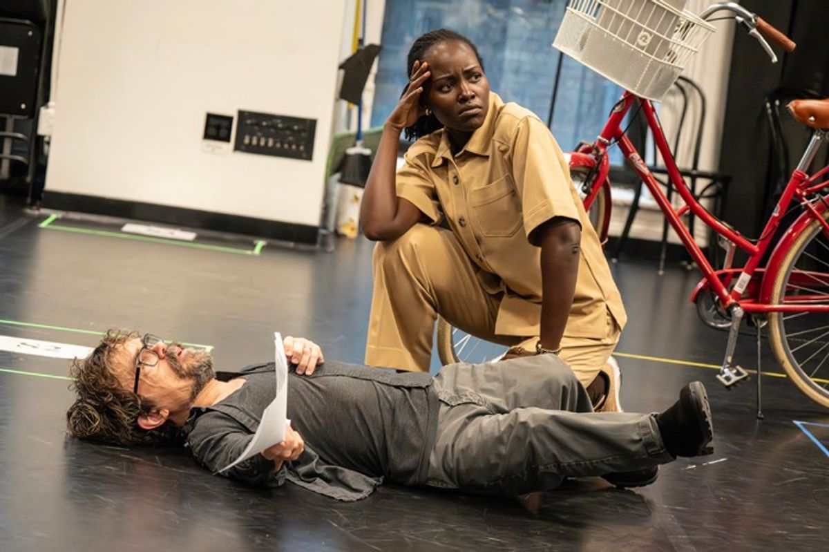 Peter Dinklage and Lupita Nyong’o at 