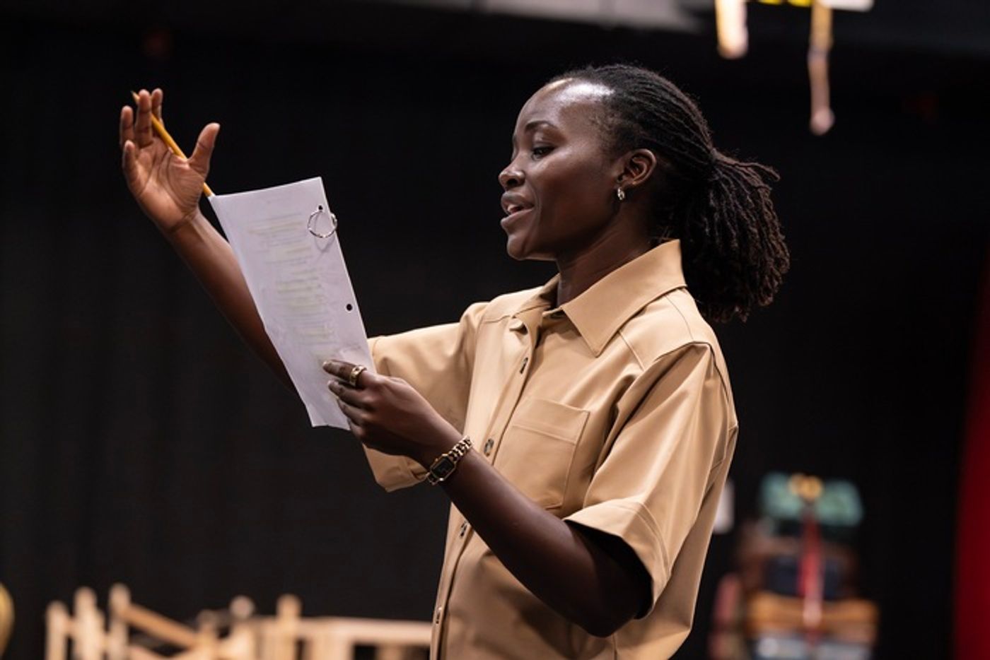 Photos: In Rehearsals for Shakespeare in the Park's TWELFTH NIGHT, with Peter Dinklage, Lupita Nyong'o and More  Image