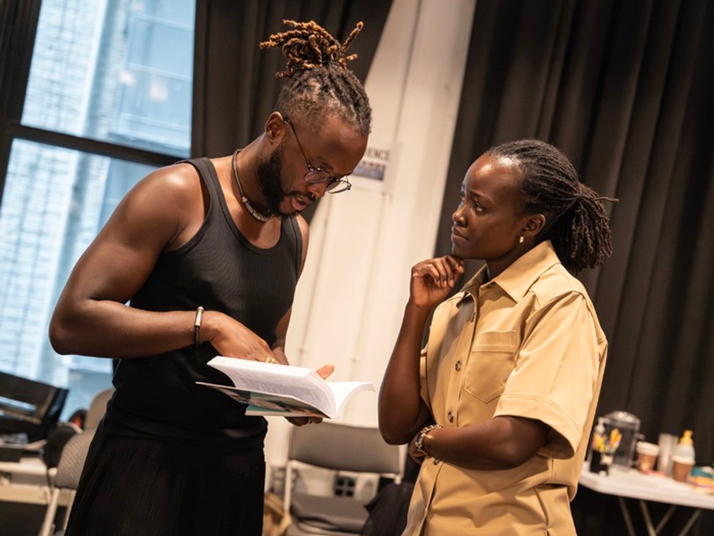 Photos: In Rehearsals for Shakespeare in the Park's TWELFTH NIGHT, with Peter Dinklage, Lupita Nyong'o and More  Image