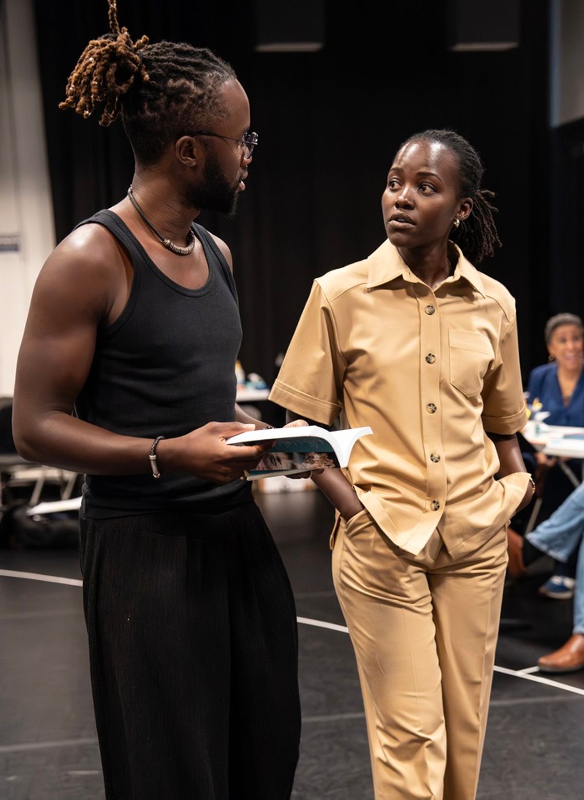 Junior Nyong’o and Lupita Nyong’o at 