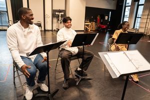 Khris Davis, Ariyan Kassam, and Lupita Nyong’o Photo