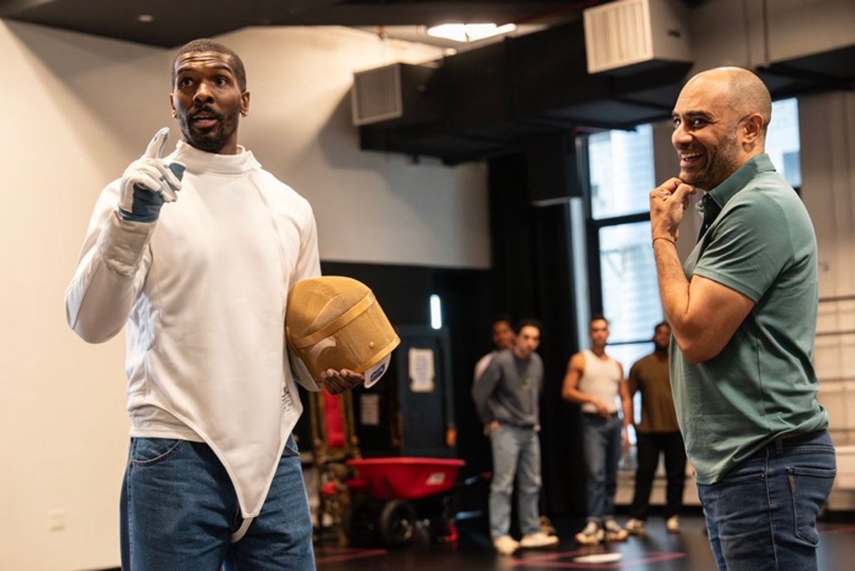 Khris Davis and director Saheem Ali  at 