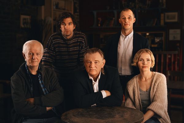 Se'n McGinley, Owen McDonnell, Brendan Gleeson, Tom Vaughan-Lawlor & Kate Phillips Photo