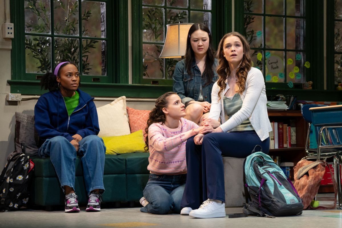 Morgan Scott, Fina Strazza, Amalia Yoo and Maggie Kuntz at 