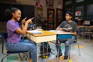 Morgan Scott and Nihar Duvvuri Photo