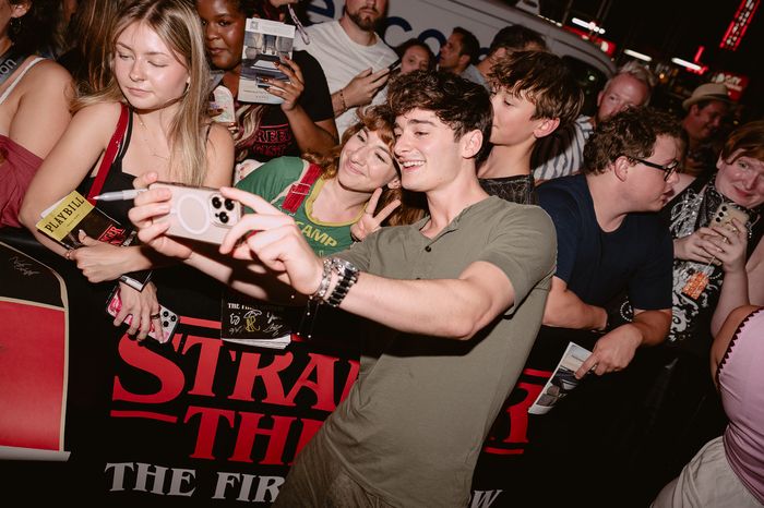 Photos: Noah Schnapp Visits STRANGER THINGS: THE FIRST SHADOW — photo 5 of 8