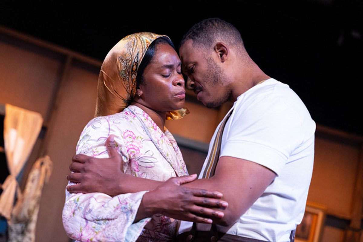 Kacie Rogers and DeJuan Chirstopher  Photo by Makela Yepez Photography at 