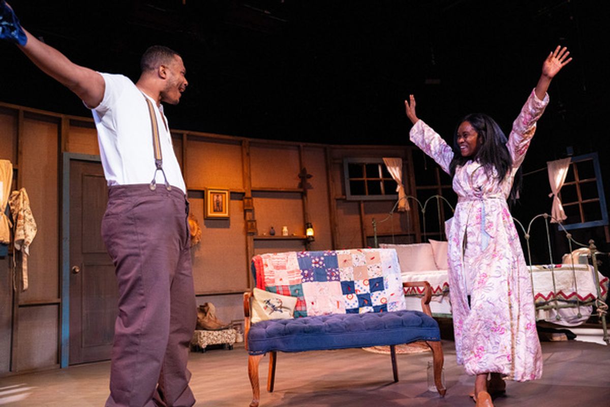 DeJuan Chirstopher and Kacie Rogers  Photo by Makela Yepez Photography at 