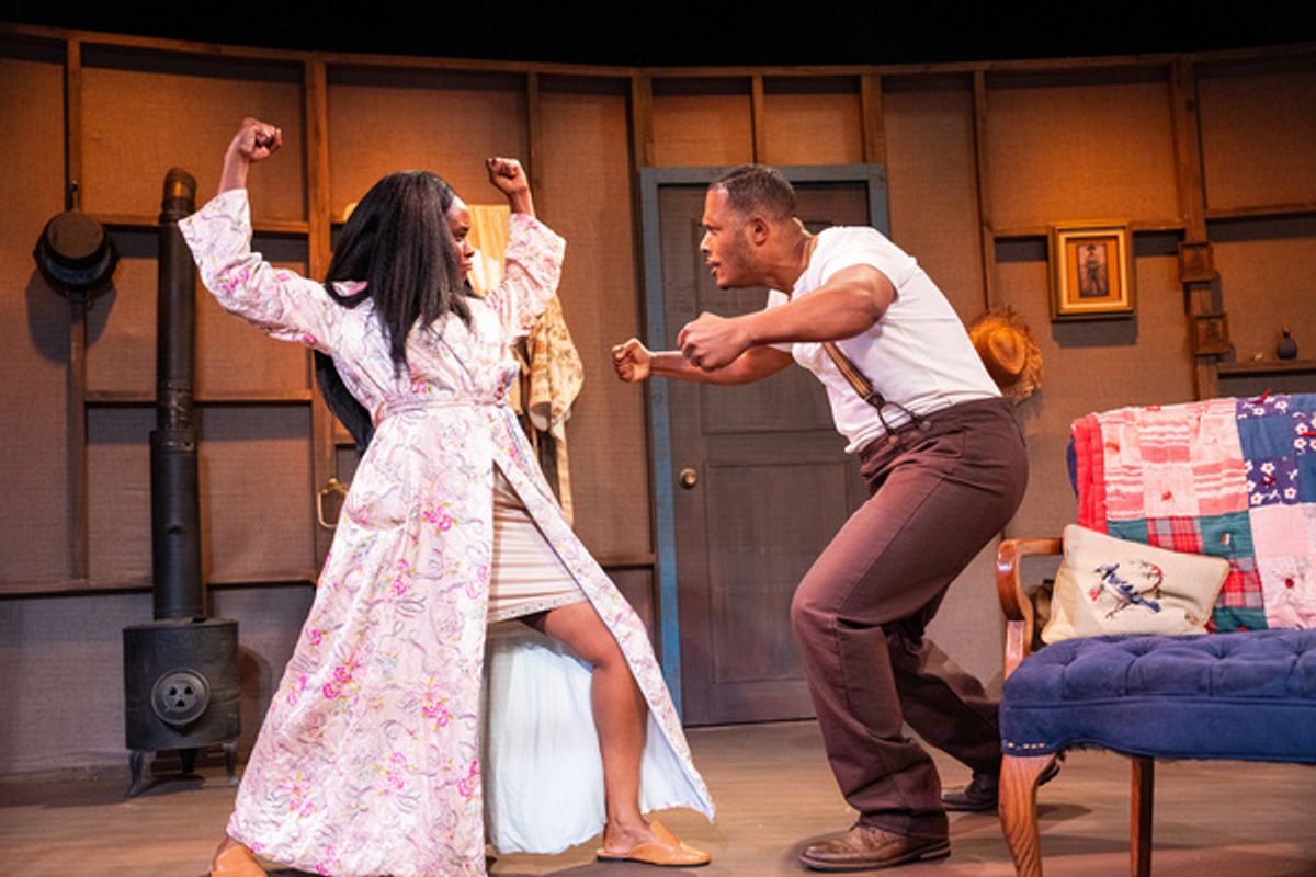 Kacie Rogers and DeJuan Chirstopher  Photo by Makela Yepez Photography at 