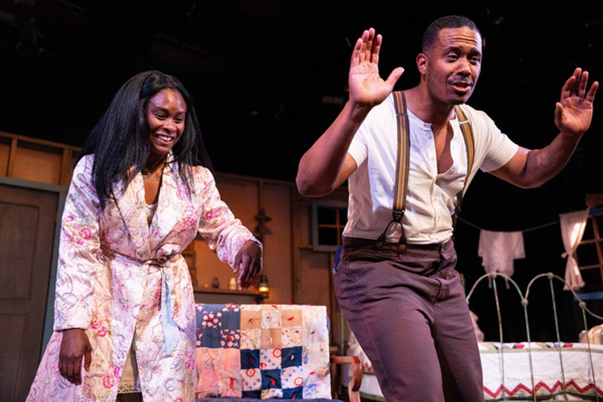 Kacie Rogers and DeJuan Chirstopher  Photo by Makela Yepez Photography at 