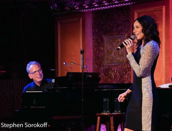 Billy Stritch & Laura Benanti Photo