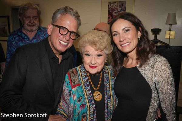 Billy Stritch, Marilyn Maye, Laura Benanti Photo