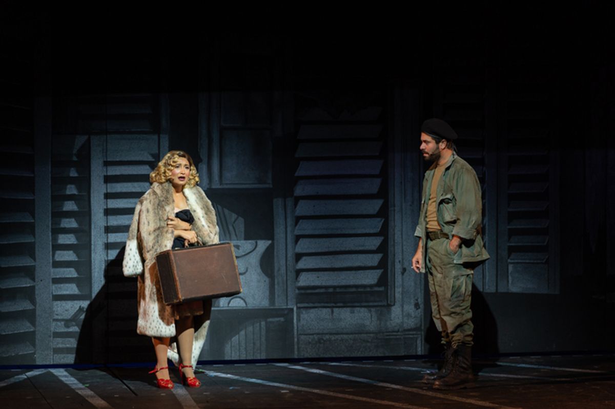 Sabrina Santana and Omar Lopez-Cepero  at 