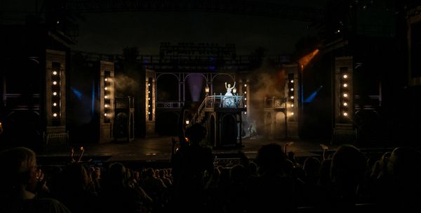 Katerina McCrimmon and members of the company Photo