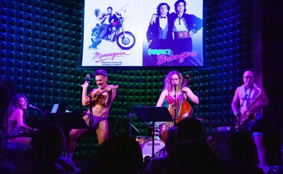 Review: The Skivvies Debut Fun Frolic FILM STRIPS at Joe's Pub Image